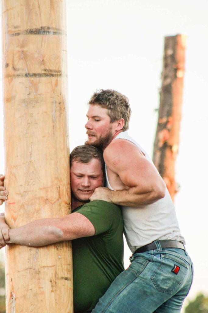 Greased Pole Climb