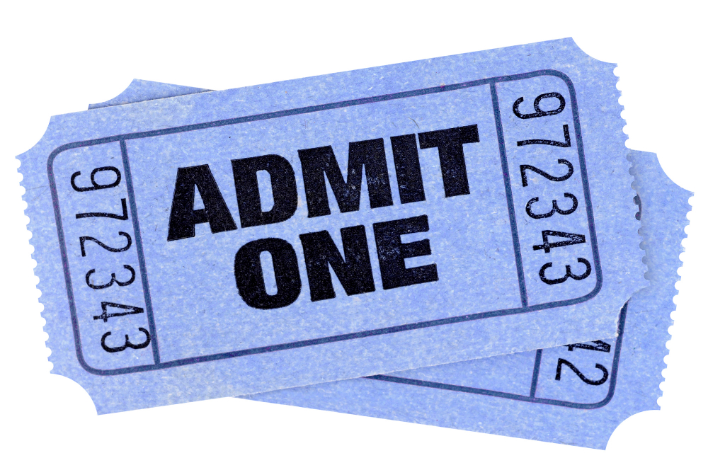 Admission tickets