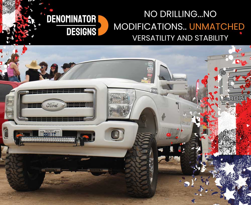 Denominator truck light bar