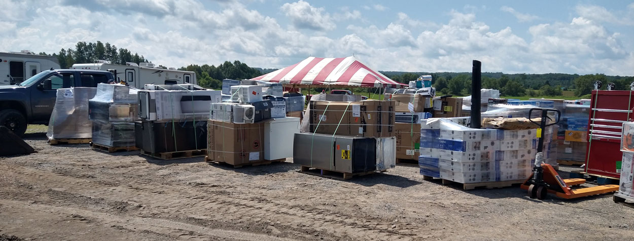 Meisner's Auction pallets