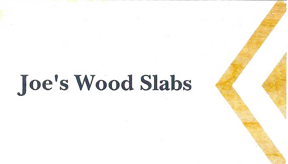 Joe's Wood Slabs